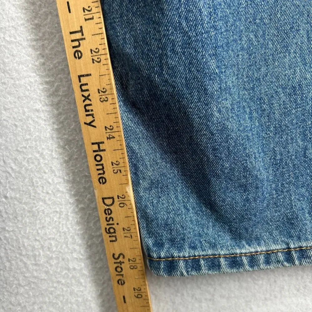 LEVIS 560 Jeans Mens 38x30 Loose Fit Baggy Tapered Leg Denim Comfort Cotton Blue